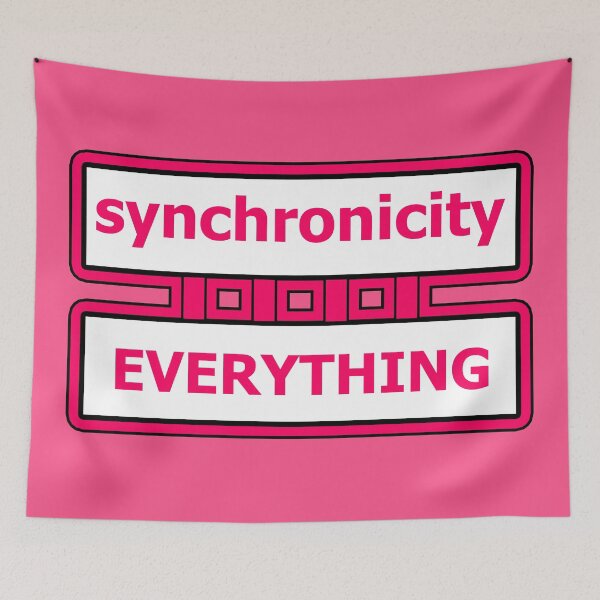 Item preview, Synchronicity Everything is Connected Jungian Philosophy 1111 - Pink 3 of 4 designed and sold by Beachy.
