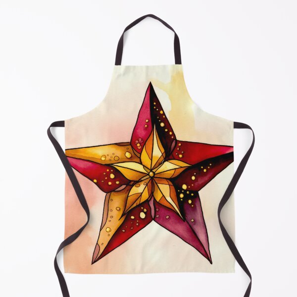 Item preview, Star Design Burgundy, pink, ivory, gold, black designed and sold by Highlandkings.