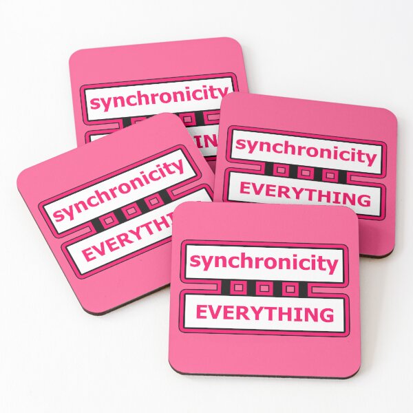 Item preview, Synchronicity Everything is Connected Jungian Philosophy 1111 - Pink 4 of 4 designed and sold by Beachy.