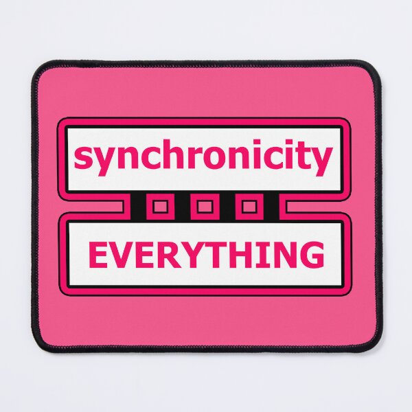 Item preview, Synchronicity Everything is Connected Jungian Philosophy 1111 - Pink 4 of 4 designed and sold by Beachy.