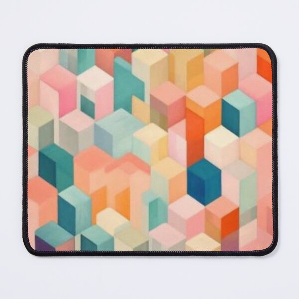 Item preview, Pastel Geometric Squared Pattern designed and sold by GoeCentric.