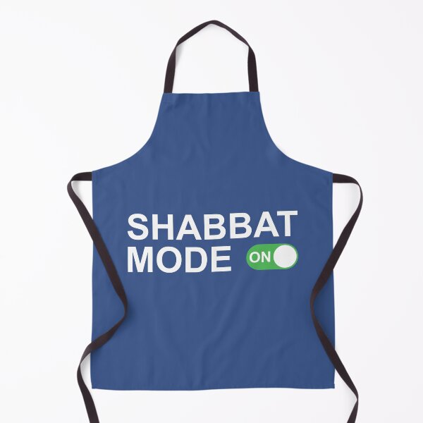 Artikelvorschau, Shabbat-Modus an – weißer Text entworfen und verkauft von DPattonPD.