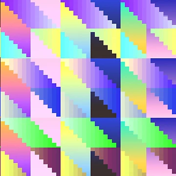 Artwork thumbnail, Vivid Geometry by GraphixRealm