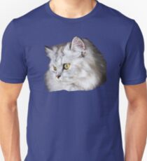 Silver Persian Doll Face Cat Kitten Unisex T-Shirt