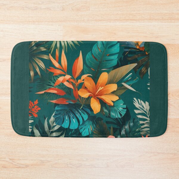 Item preview, Flower Design - Tropical Rainforest designed and sold by Pug Life Prints.