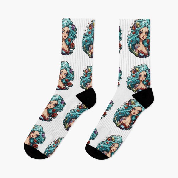 Item preview, Litt Rose Mermaid Rebel  designed and sold by SirenasWorld.