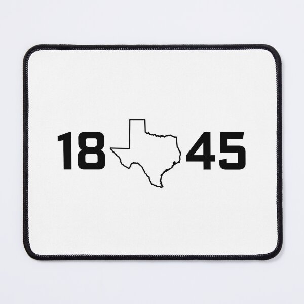 Item preview, Texas Est 1845 | USA 28th State Shape Outline designed and sold by CaffeinatedVibe.