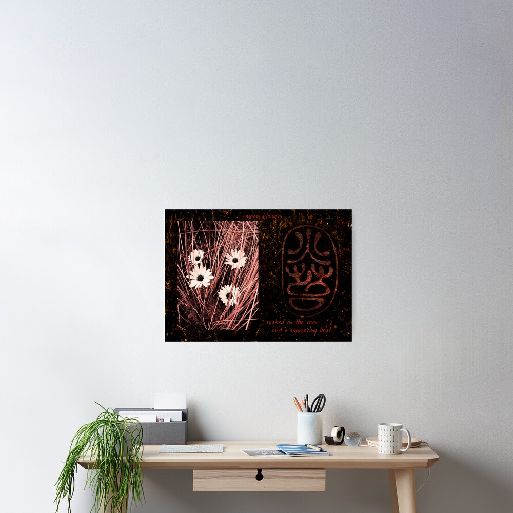 Earth Flowers Poster