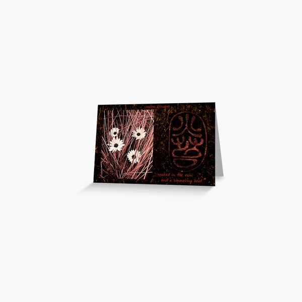 Earth Flowers Greeting Card