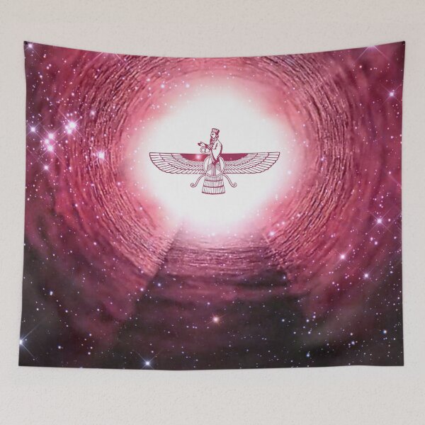 Item preview, Zoroastrianism Faravahar designed and sold by Powerofwordss.