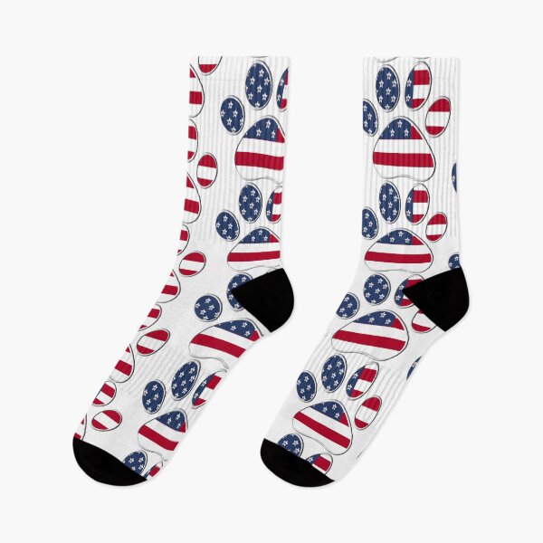 Item preview, Paw With American Flag designed and sold by m2inspiration.