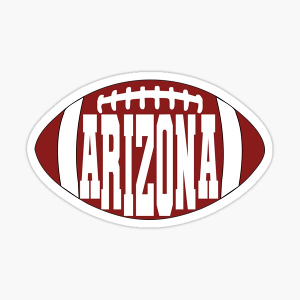 Arizona - Rise Up Red Sea - Cardinal Bird Football' Sticker