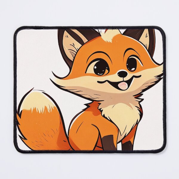 Item preview, Cute smiling fox designed and sold by Seven7Dwarfs.