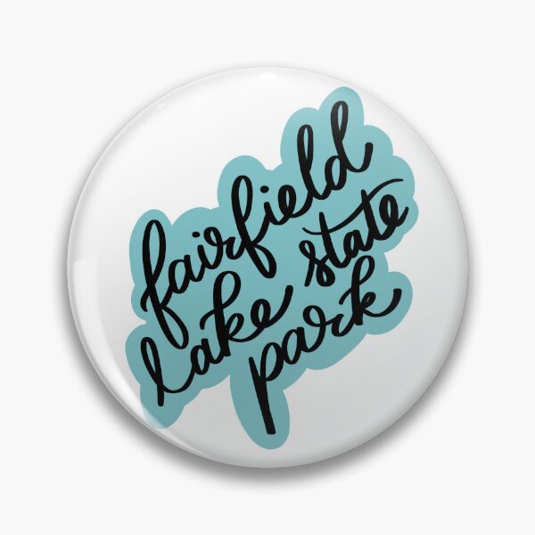Item preview, Fairfield Lake State Park Blue designed and sold by pdaniels.