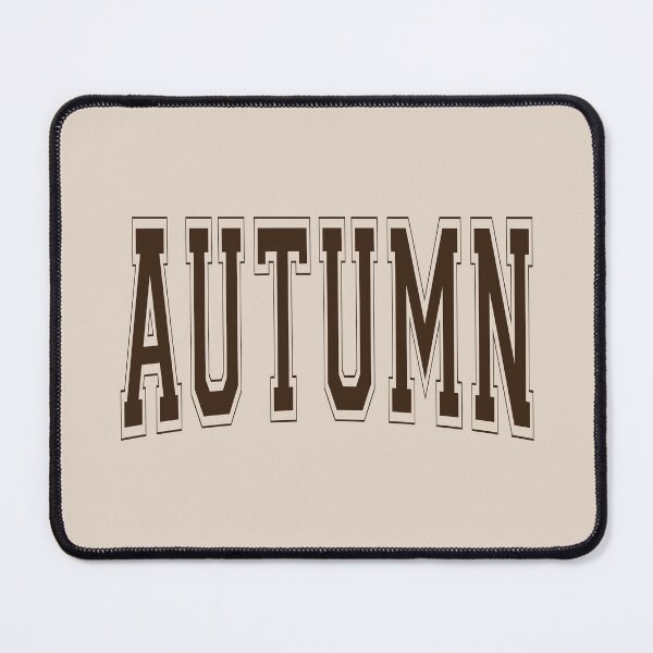 Item preview, Autumn Collegiate Arch | Varsity Style Autumn | Season Text designed and sold by CaffeinatedVibe.
