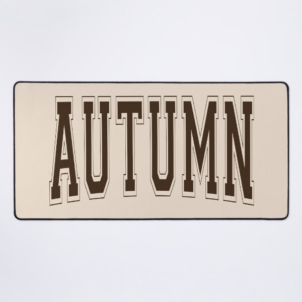 Item preview, Autumn Collegiate Arch | Varsity Style Autumn | Season Text designed and sold by CaffeinatedVibe.