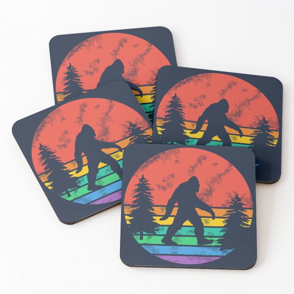 Item preview, Sasquatch in woods designed and sold by harwalan.