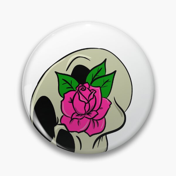Item preview, bonita calavera designed and sold by InkedEdges.