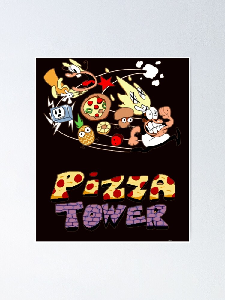 Super Peppino v2 - Pizza Tower - Posters and Art Prints