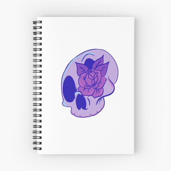 Item preview, Pretty Skull Blue designed and sold by InkedEdges.
