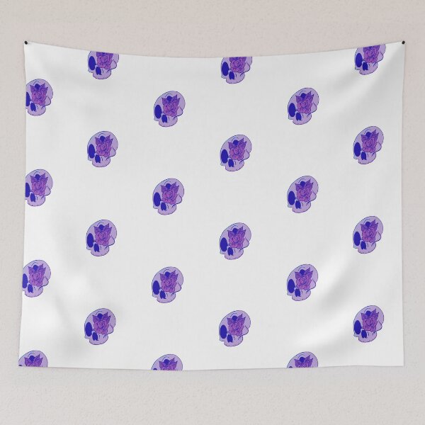 Item preview, Pretty Skull Blue designed and sold by InkedEdges.