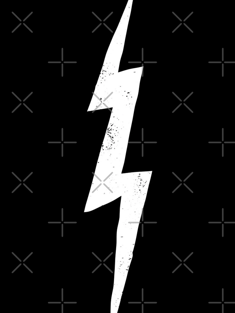 Thumbnail 4 of 4, Samsung Galaxy Phone Case, White Lightning Bolt designed and sold by ThreeTreeDesign.