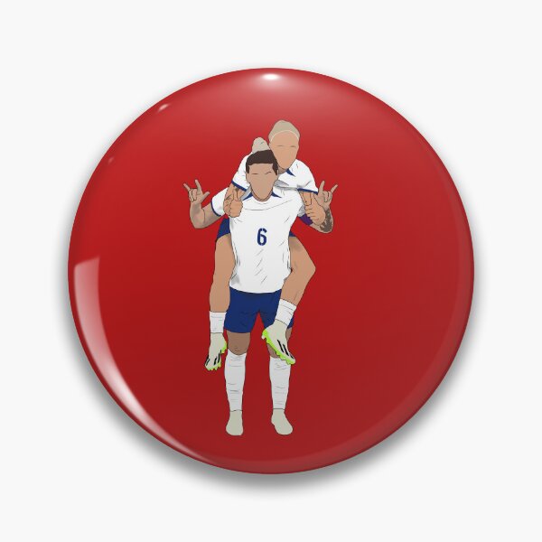 Item preview, England Lionesses Rachel Daly Millie Bright Women's Fooball Minimalist designed and sold by Hevding.