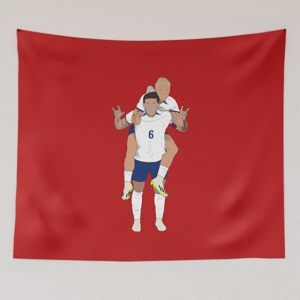 Item preview, England Lionesses Rachel Daly Millie Bright Women's Fooball Minimalist designed and sold by Hevding.