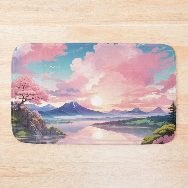 Item preview, Ephemeral Glow: Capturing the Beauty of a Pink Sunset designed and sold by Ngea.