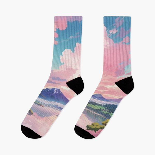 Item preview, Ephemeral Glow: Capturing the Beauty of a Pink Sunset designed and sold by Ngea.