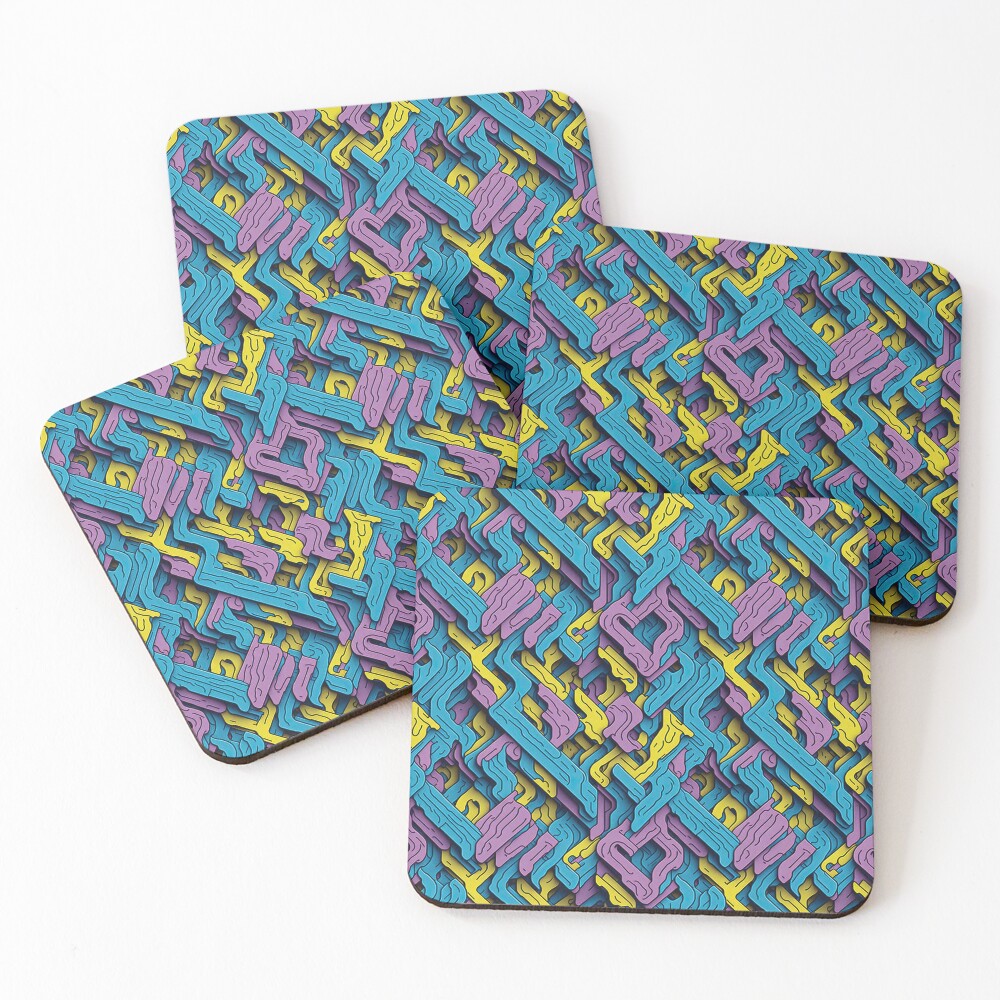 Item preview, Coasters (Set of 4) designed and sold by Houerd.