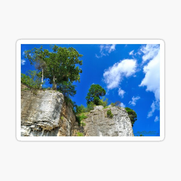 Cave-in-Rock Bluffs Sticker