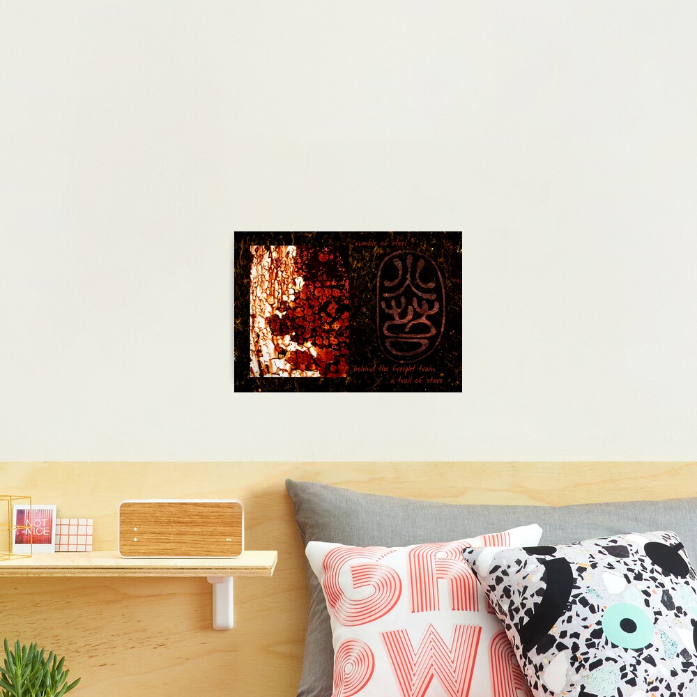 Rumble Of Steel Photographic Print