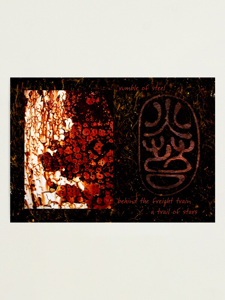Alternate view of Rumble Of Steel Photographic Print