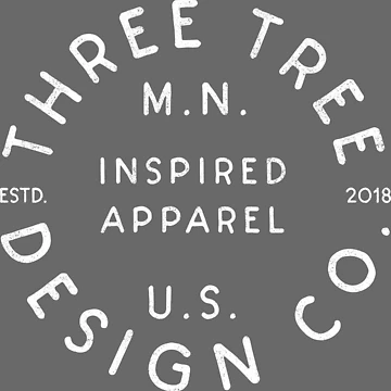 Artwork thumbnail, Three Tree Design Co. - Inspired Apparel - White Ink by ThreeTreeDesign