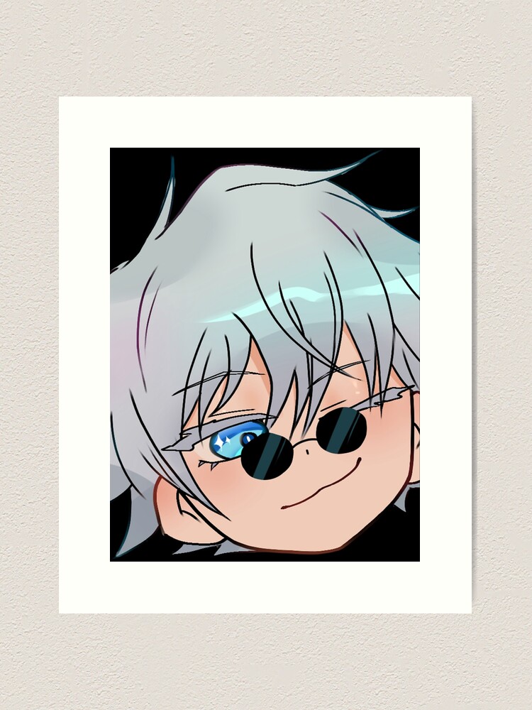 Satoru Gojo Fan Art Digital Wall Art Anime Boy (Download Now) 