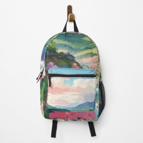 Item preview, Harmony in the Hills: An Illustration of the Japanese Village designed and sold by Ngea.