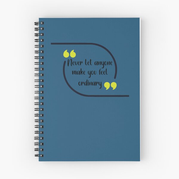 Item preview, Taylor Jenkins Reid Quote, Never let anyone make you feel ordinary, Taylor Jenkins Reid, The Seven H designed and sold by BeyondtheShelf.