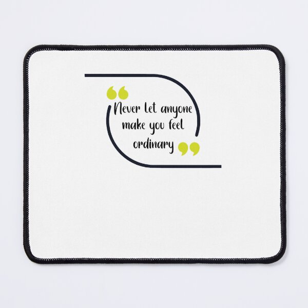 Item preview, Taylor Jenkins Reid Quote, Never let anyone make you feel ordinary, Taylor Jenkins Reid, The Seven H designed and sold by BeyondtheShelf.