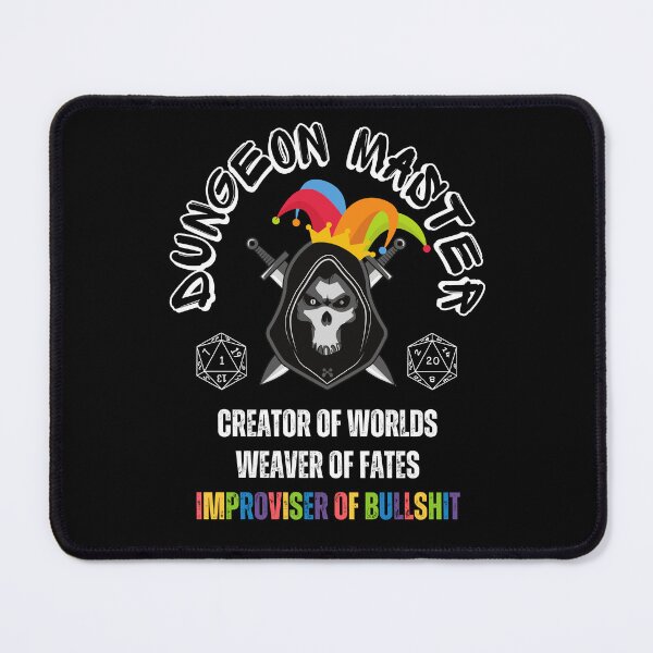 Item preview, Dungeon Master - Improviser of Bullshit designed and sold by babykraken.