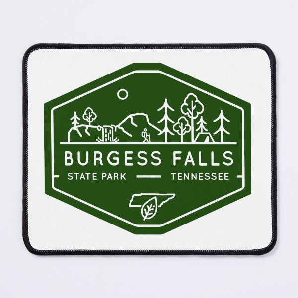 Item preview, Burgess Falls State Park Badge Logo designed and sold by VanyaKar.