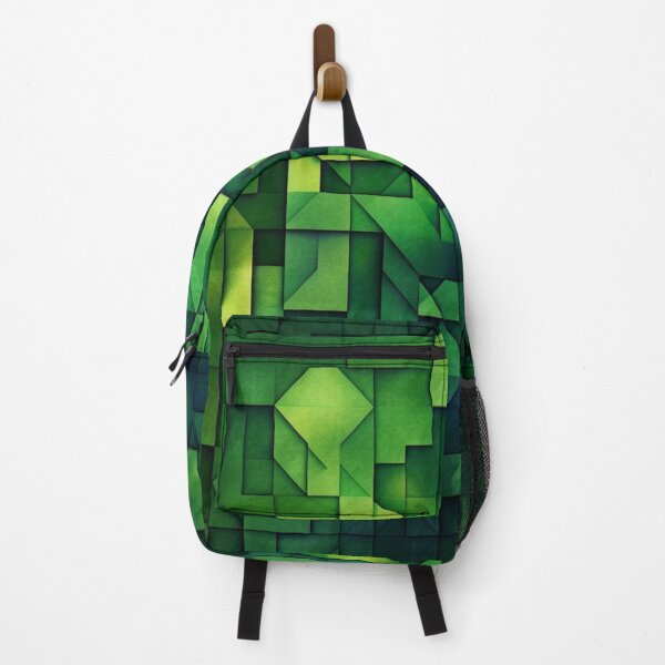 Item preview, Vivid Green Abstract Geometric Pattern designed and sold by GoeCentric.
