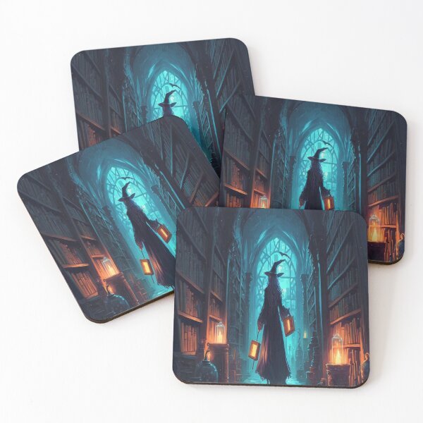 Item preview, The witch is passionate about learning from books designed and sold by ZlatanBennitt.