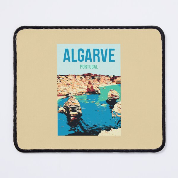 Item preview, Algarve's Beautiful Cliffs | Captivating Coast Illustration from Portugal designed and sold by Lemomo-artworks.