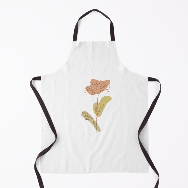 Item preview, earthy tones minimal line flower designed and sold by samar-n.