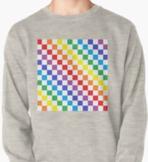 Sudadera cerrada Arco iris a cuadros