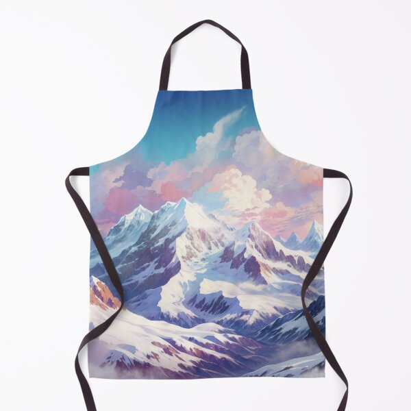 Item preview, Silent Peaks: A Scenic Illustration of the Snow-Clad Range designed and sold by Ngea.