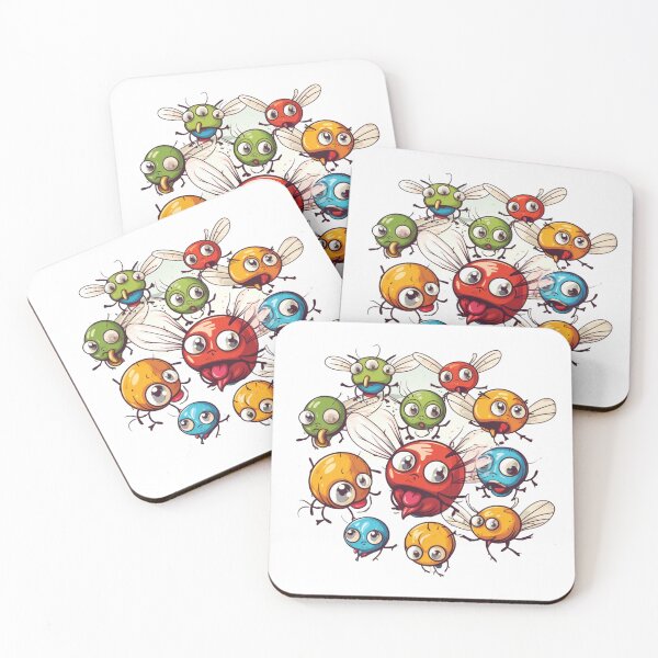 Item preview, Crazy little fruit flies designed and sold by liana campbell.
