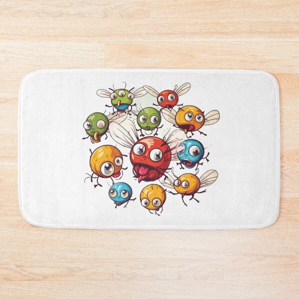 Item preview, Crazy little fruit flies designed and sold by liana campbell.