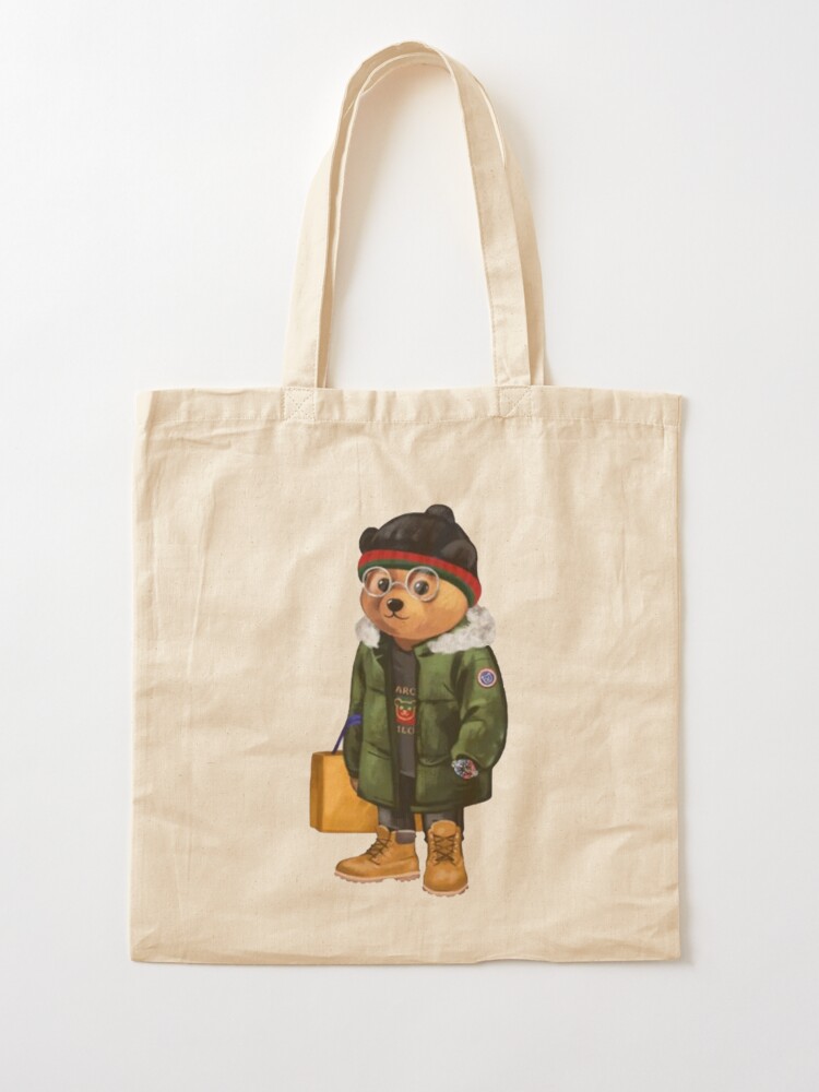 Polo Ralph Lauren Picnic Polo Bear Canvas Tote Bag - Farfetch